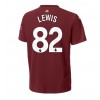 Manchester City Rico Lewis #82 Tredjedrakt 2024-25 Kortermet